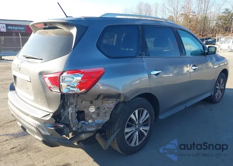 2017 Nissan Pathfinder S from USA, damaged, VIN 5N1DR2MN7HC676749